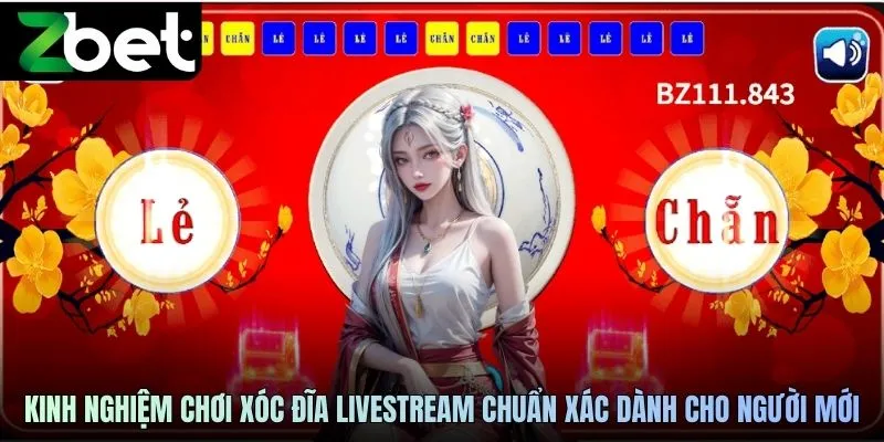Kinh nghiệm chơi xóc đĩa livestream ZBET chuẩn xác dành cho người mới